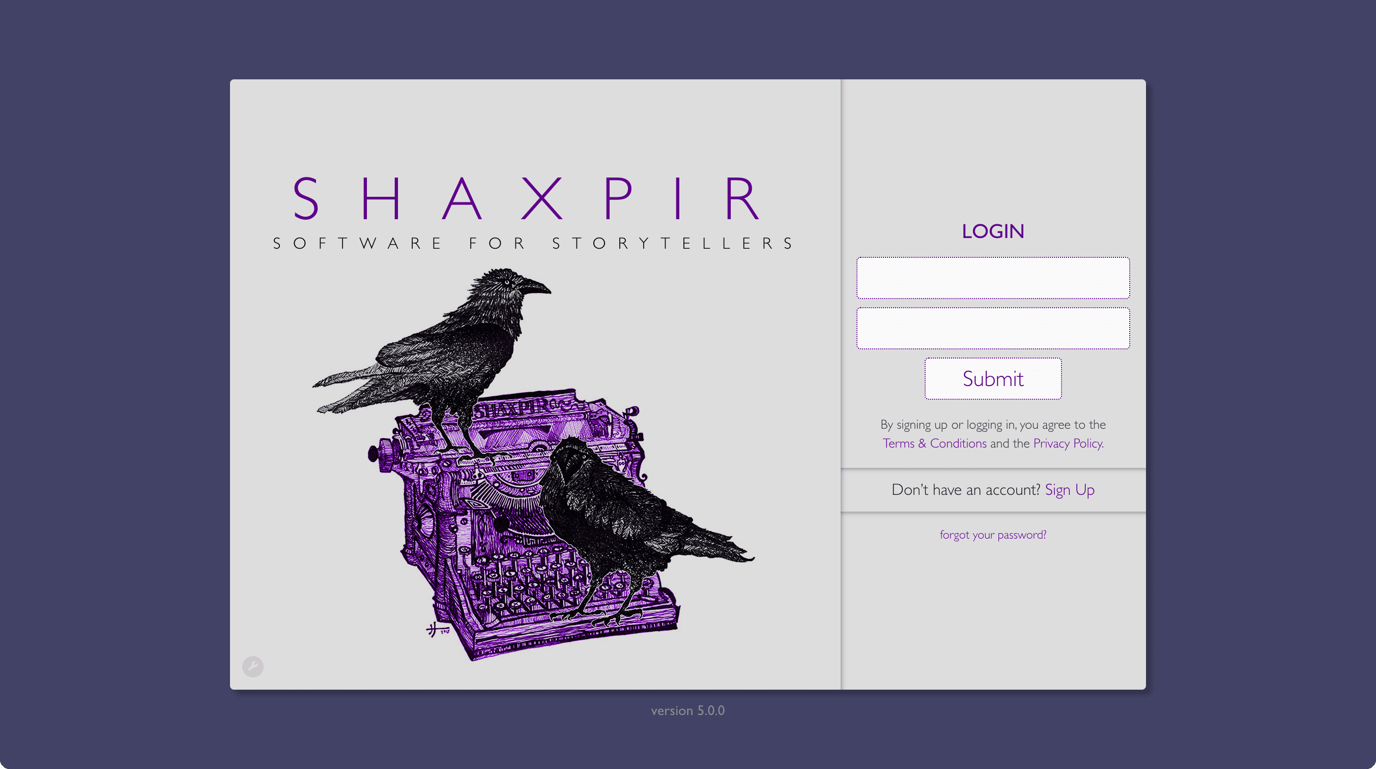 Vonnegut theme screenshot 1