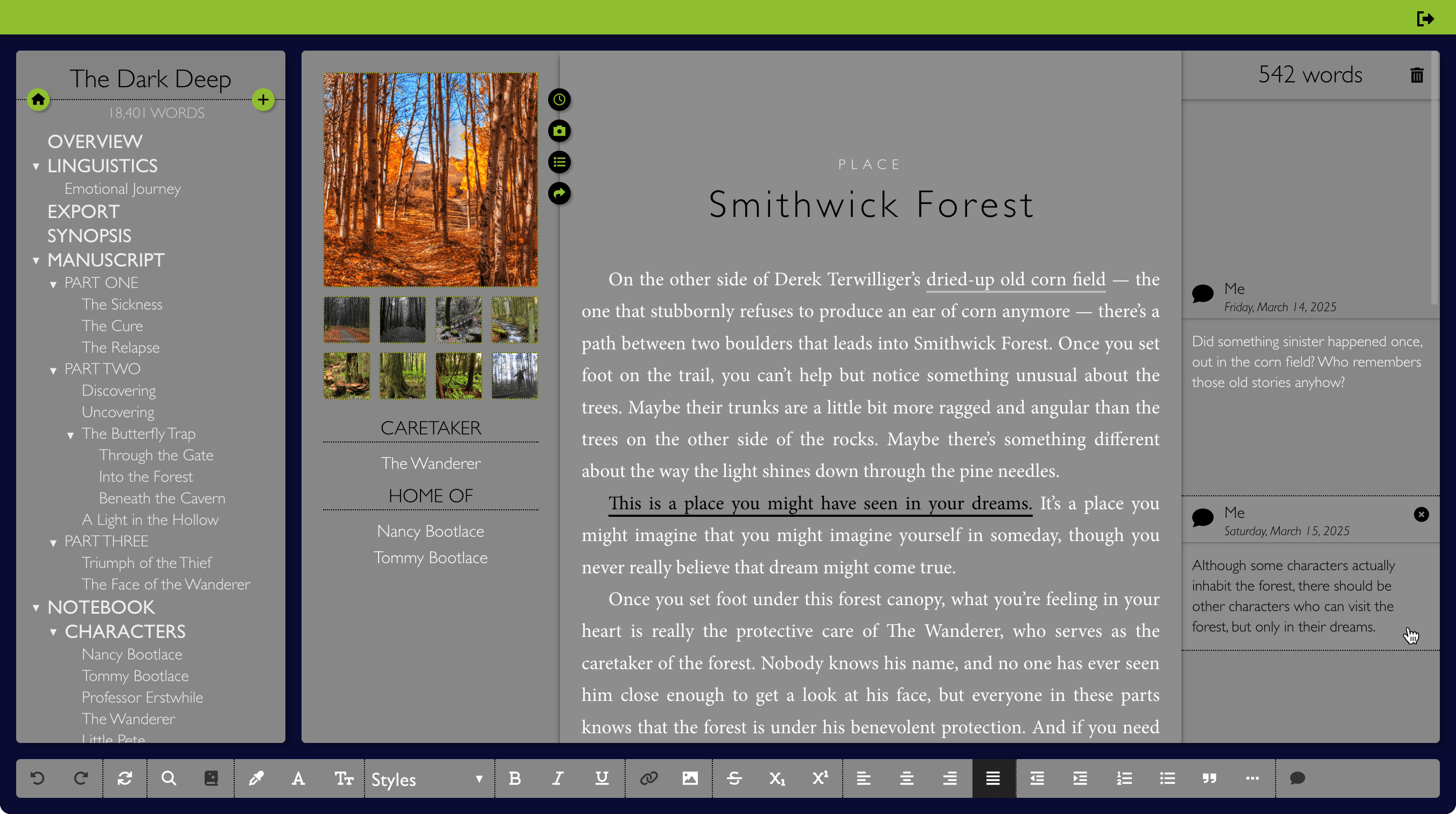 Shelley theme screenshot 3