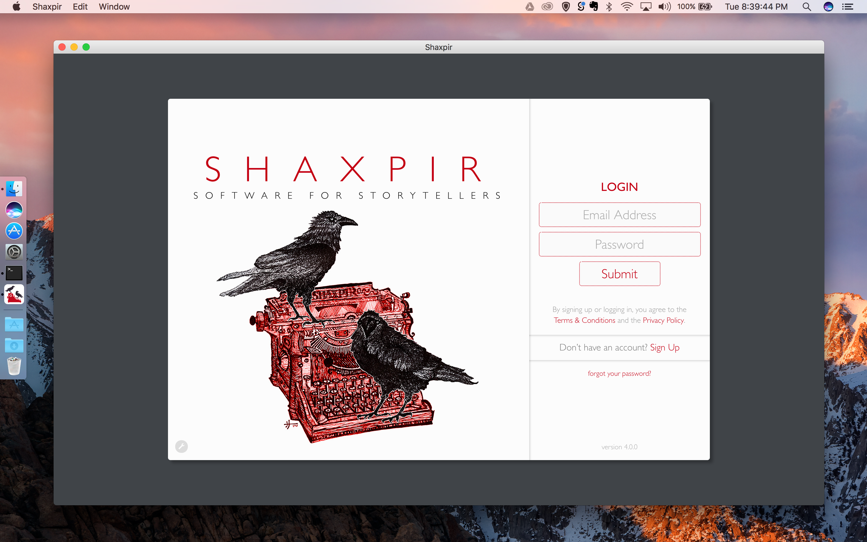 SHAXPIR on Macintosh